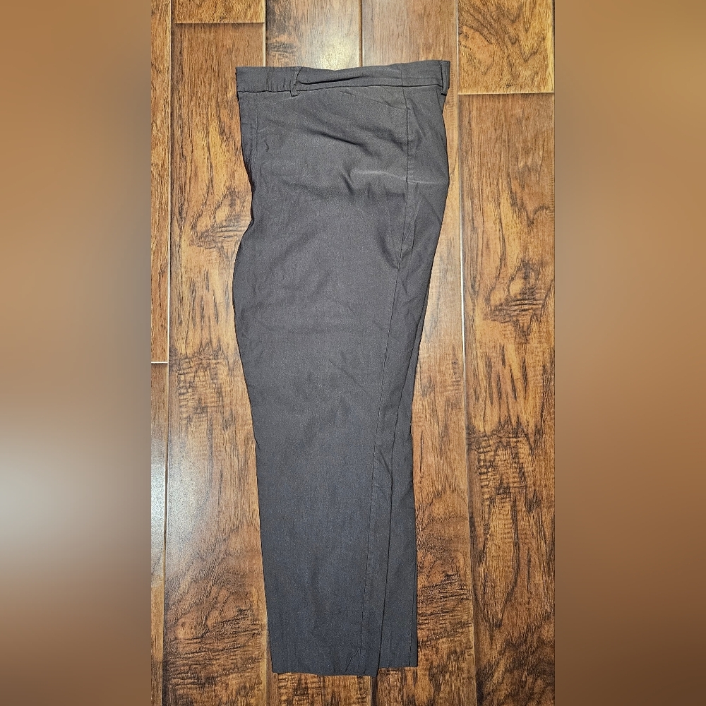 Gray Skinny Ankle Pants